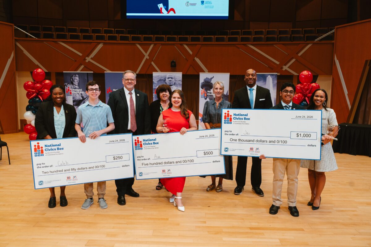 Arkansas State Chamber Crowns Winner of 2026 National Civics Bee Arkansas State Finals